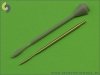 Master AM-48-057 SEPECAT Jaguar GR1/GR3 Pitot Tube & Angle Of Attack probe (1:48)